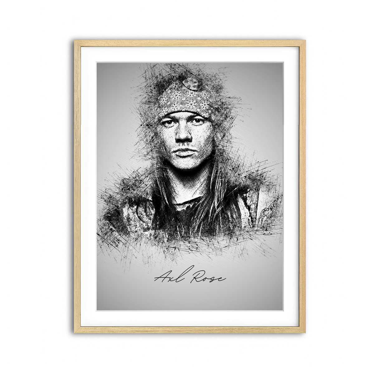 Framed Print 3x4 Natural