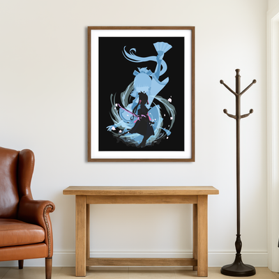 AUTO-MOCKUP ROOM | Ayaka Wall Art