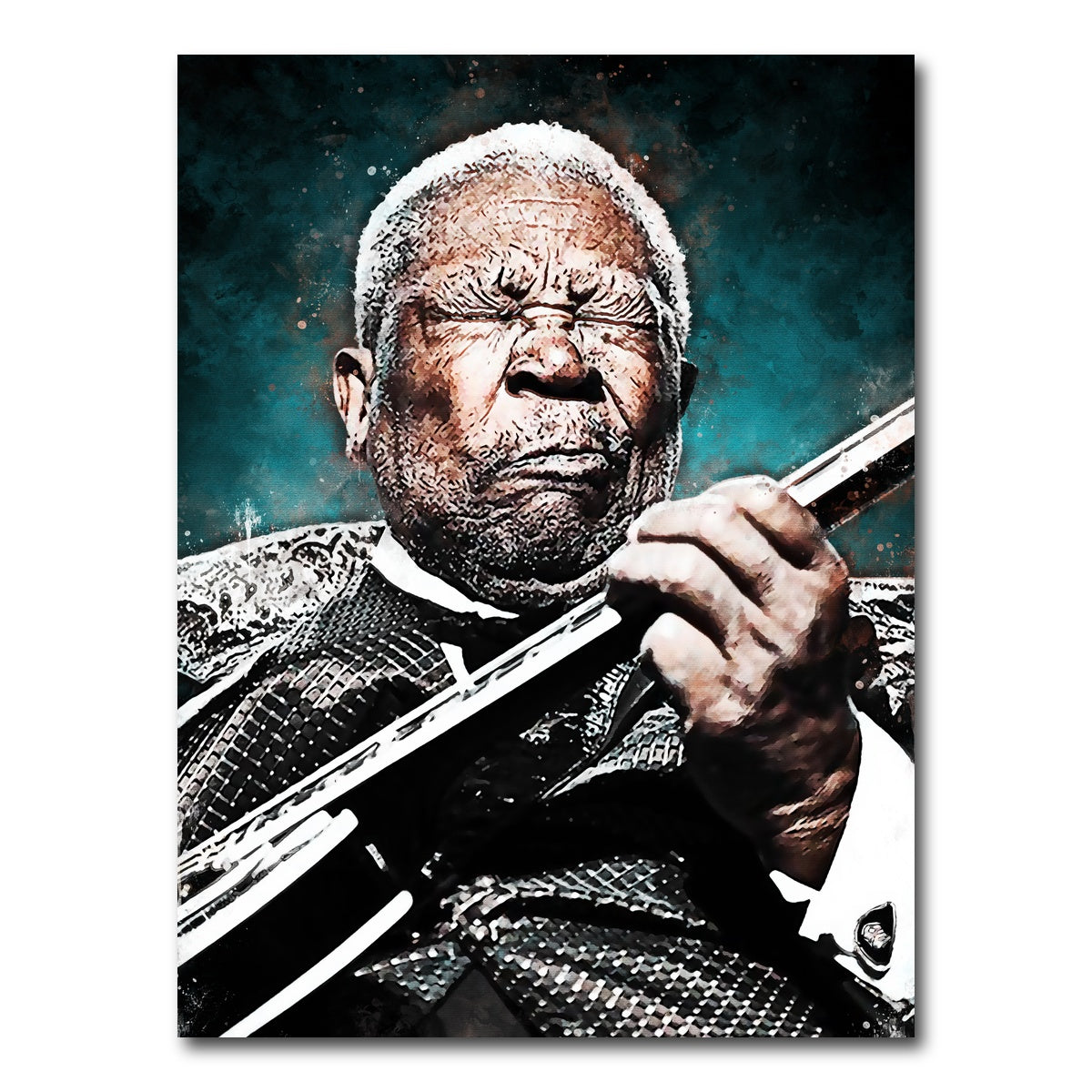 AUTO-MOCKUP WHITE | B.B. King | 1 Piece | Gallery Wrap Canvas | group=3x4
