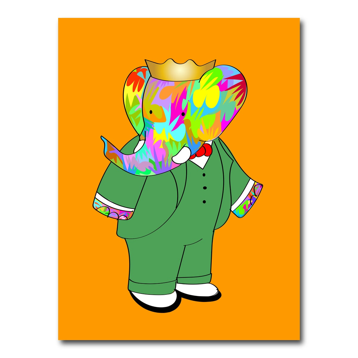 AUTO-MOCKUP WHITE | BABAR | 1 Piece | Gallery Wrap Canvas | group=3x4