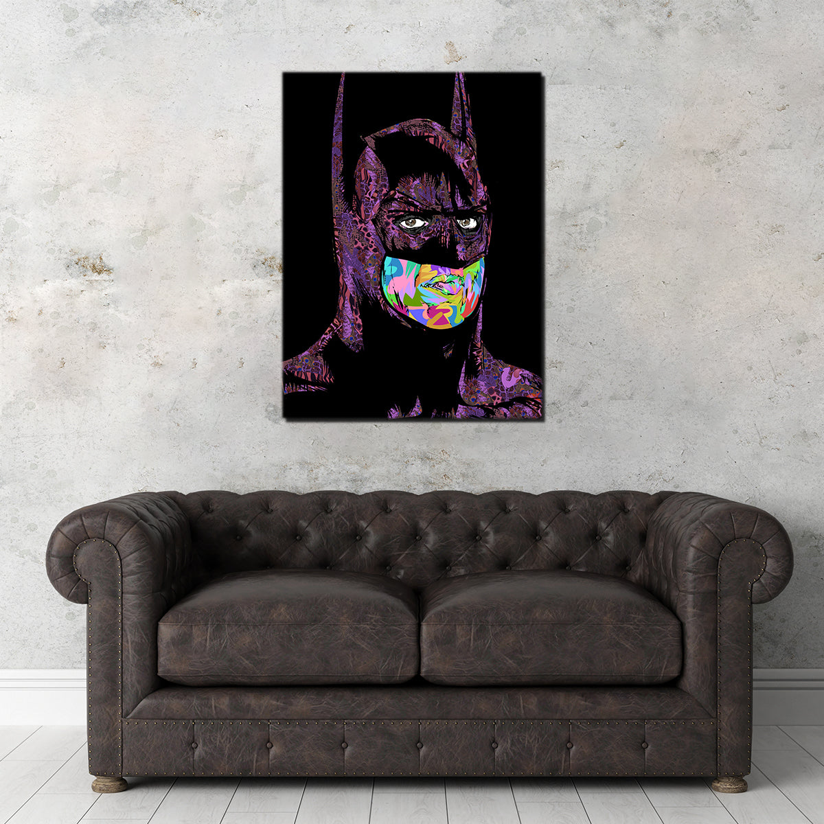 Batman Color Wall Art