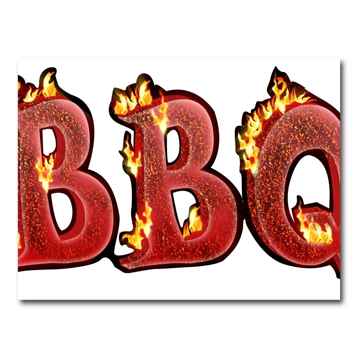 AUTO-MOCKUP WHITE | BBQ | 1 Piece | Gallery Wrap Canvas | group=4x3