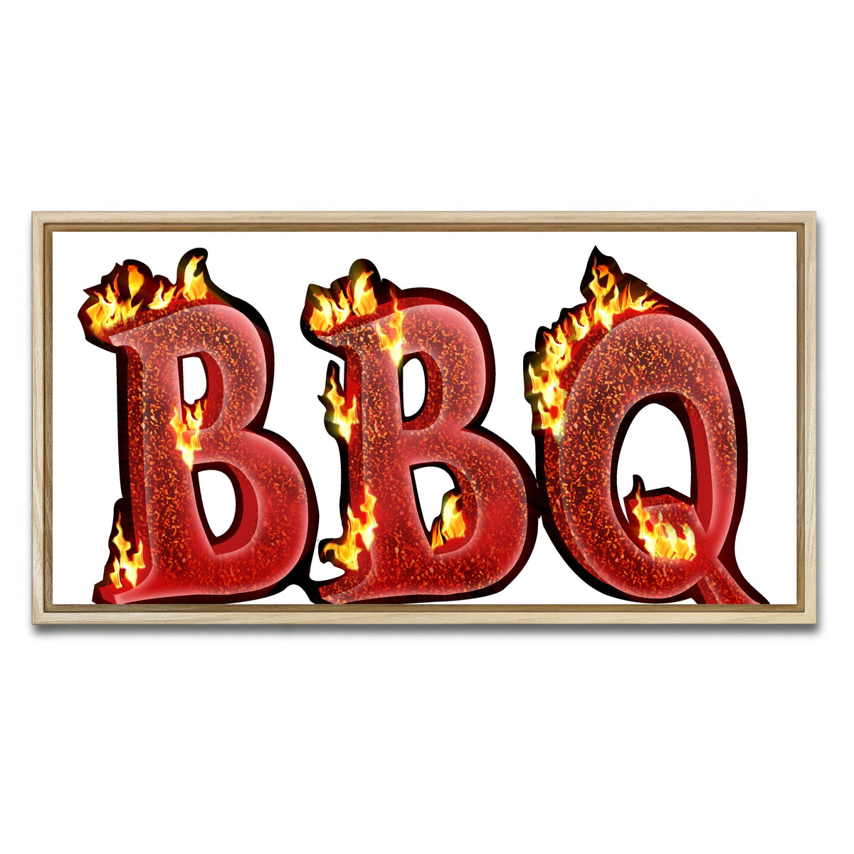 AUTO-MOCKUP WHITE | BBQ | 1 Piece | Natural Framed Canvas | group=2x1