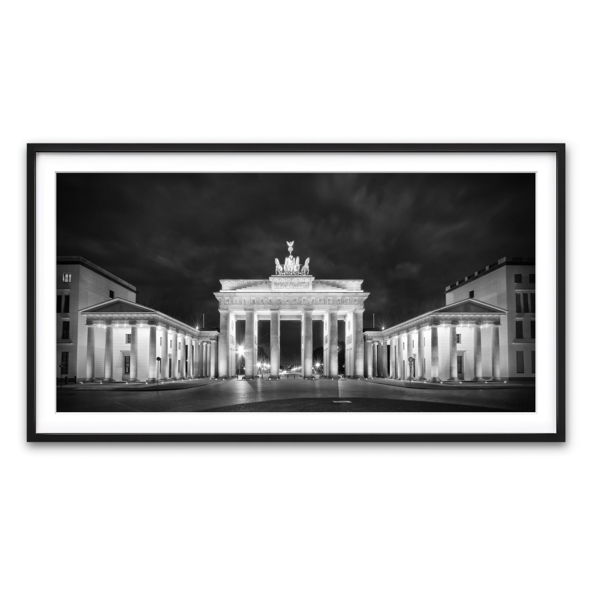 Framed Print 2x1 Black