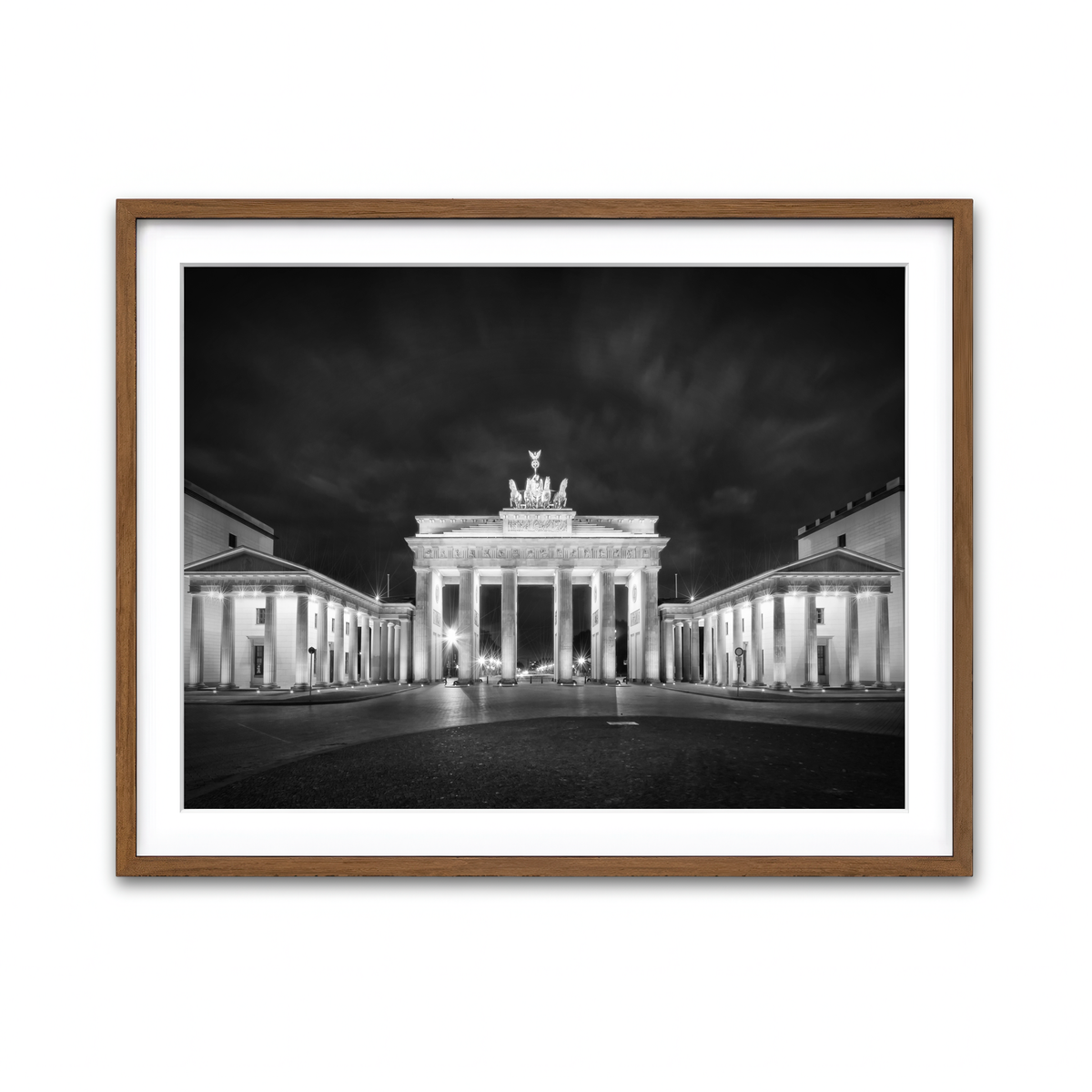 Framed Print 4x3 Walnut