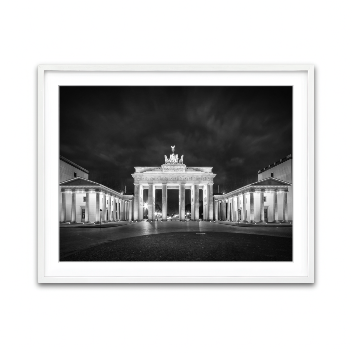 Framed Print 4x3 White