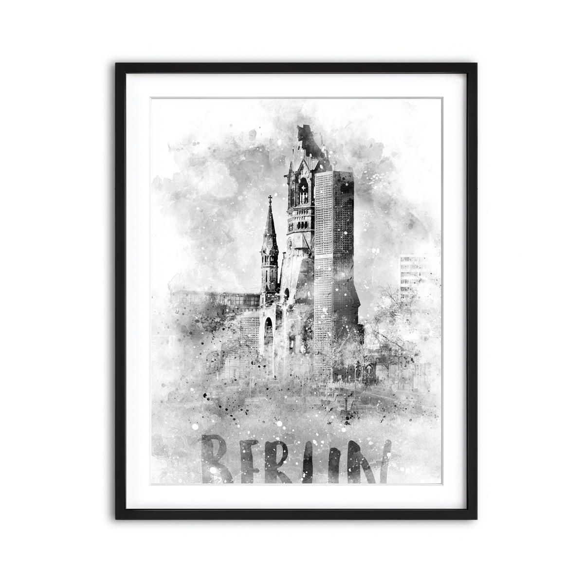 Framed Print 3x4 Black