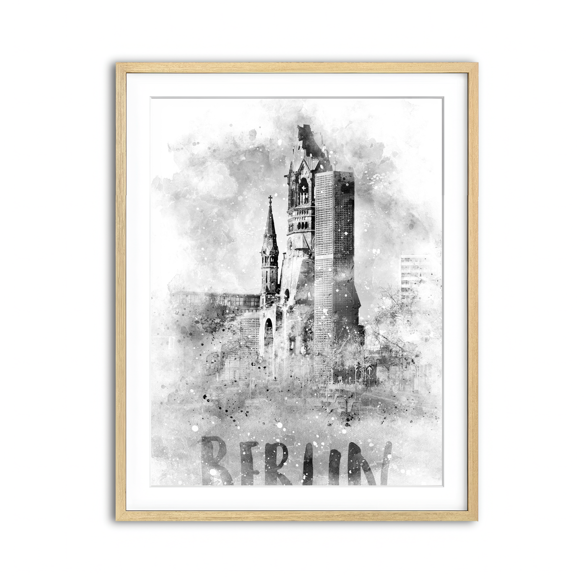 Framed Print 3x4 Natural