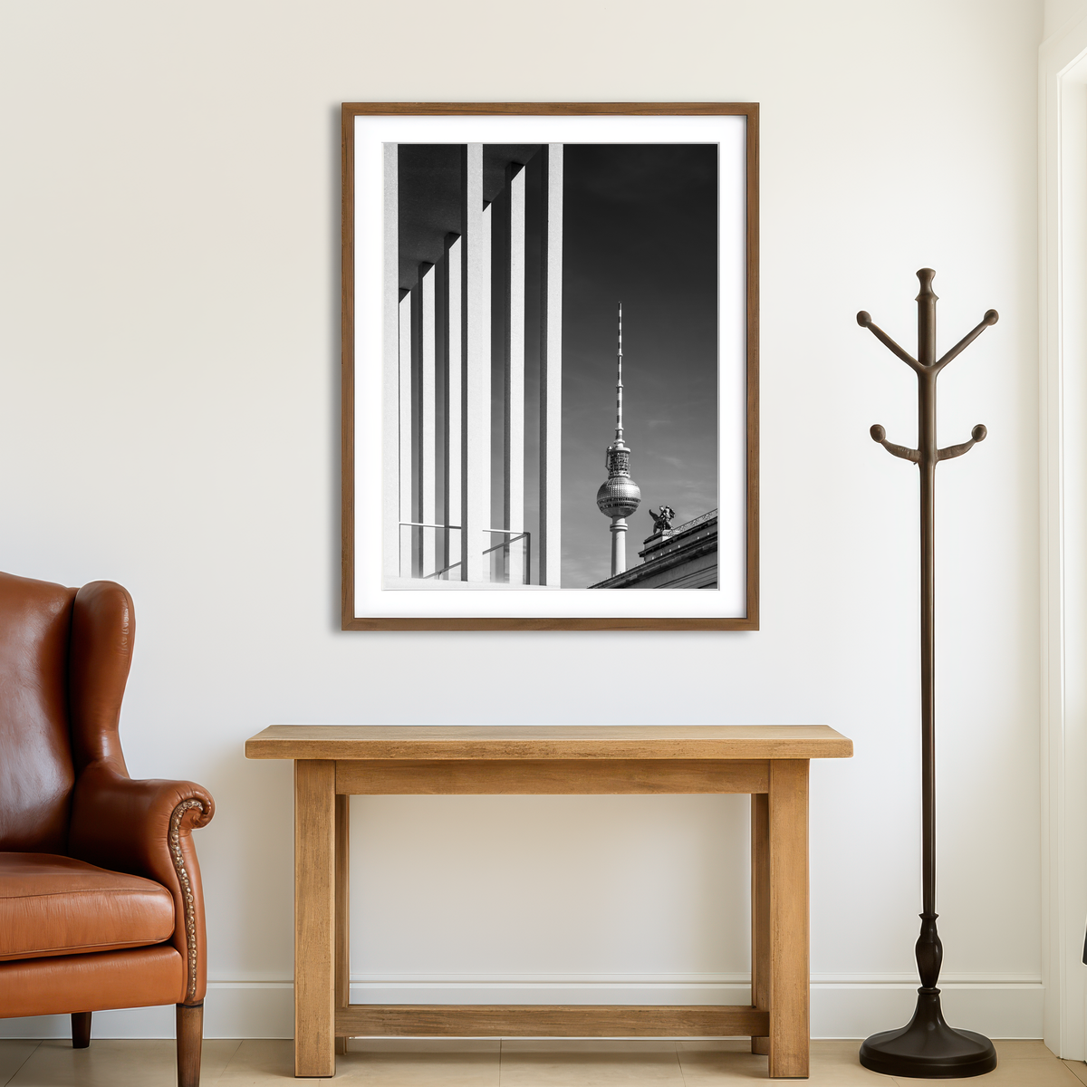 AUTO-MOCKUP ROOM | Berlin TV Tower & Museum Island Wall Art