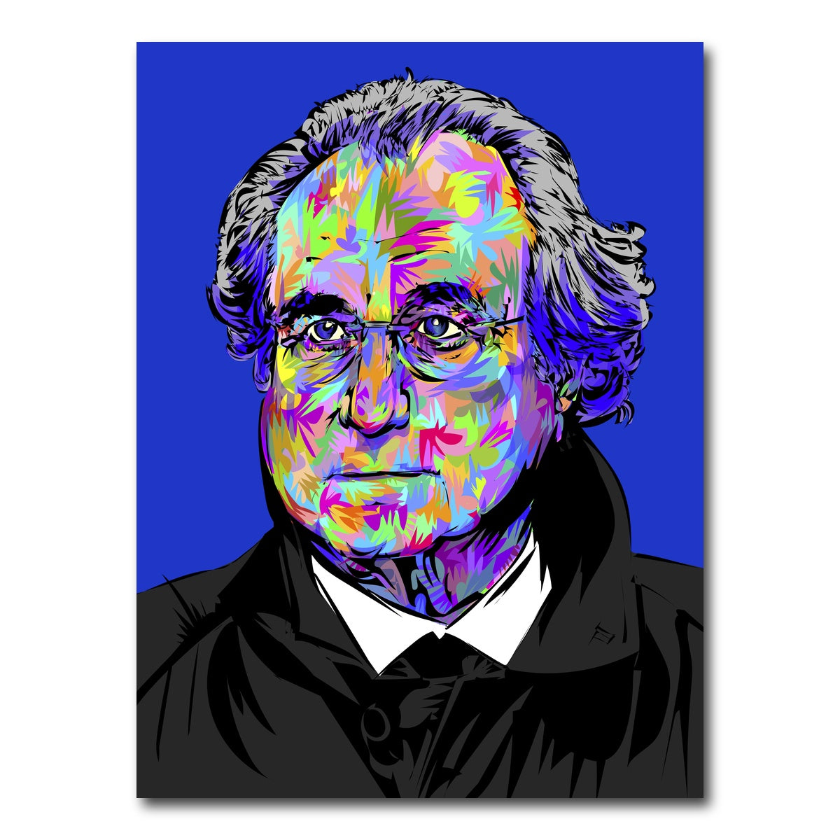 AUTO-MOCKUP WHITE | BERNIE MADOFF | 1 Piece | Gallery Wrap Canvas | group=3x4