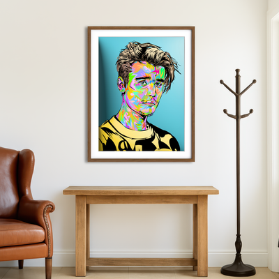 AUTO-MOCKUP ROOM | BIEBER Color Wall Art