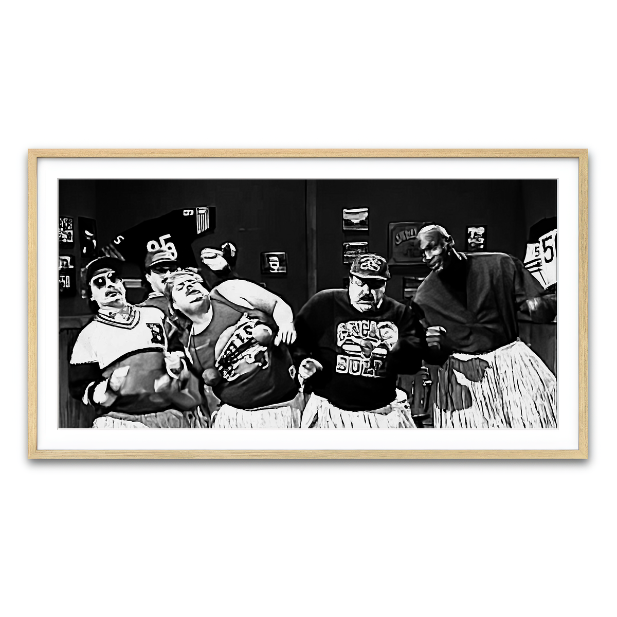 Framed Print 2x1 Natural