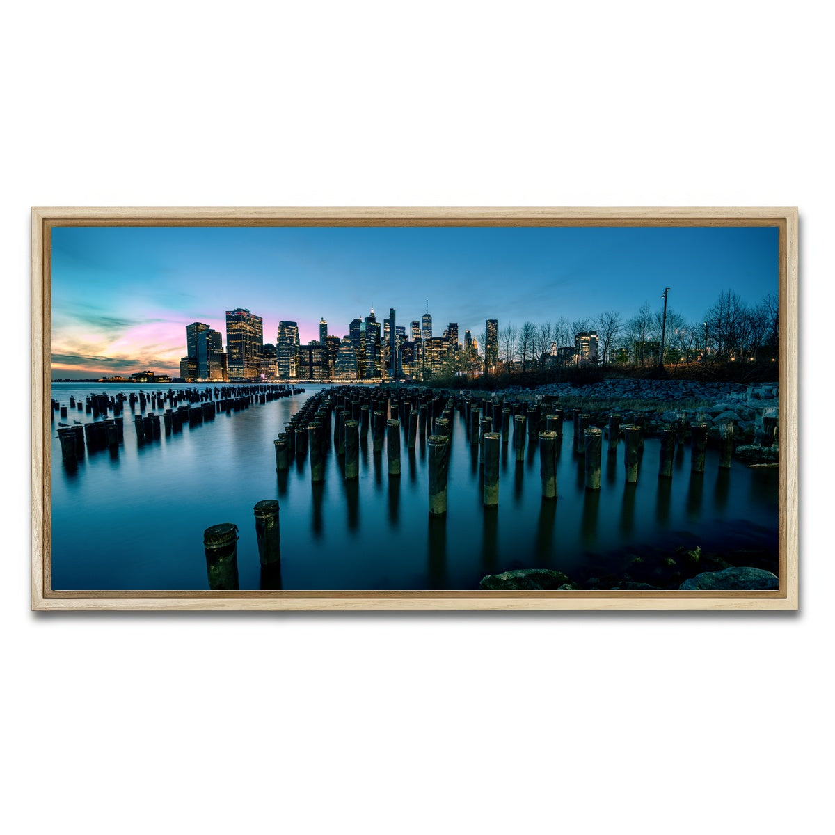 AUTO-MOCKUP WHITE | BK Pier | 1 Piece | Natural Framed Canvas | group=2x1
