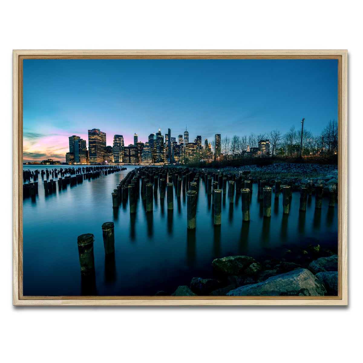 AUTO-MOCKUP WHITE | BK Pier | 1 Piece | Natural Framed Canvas | group=4x3