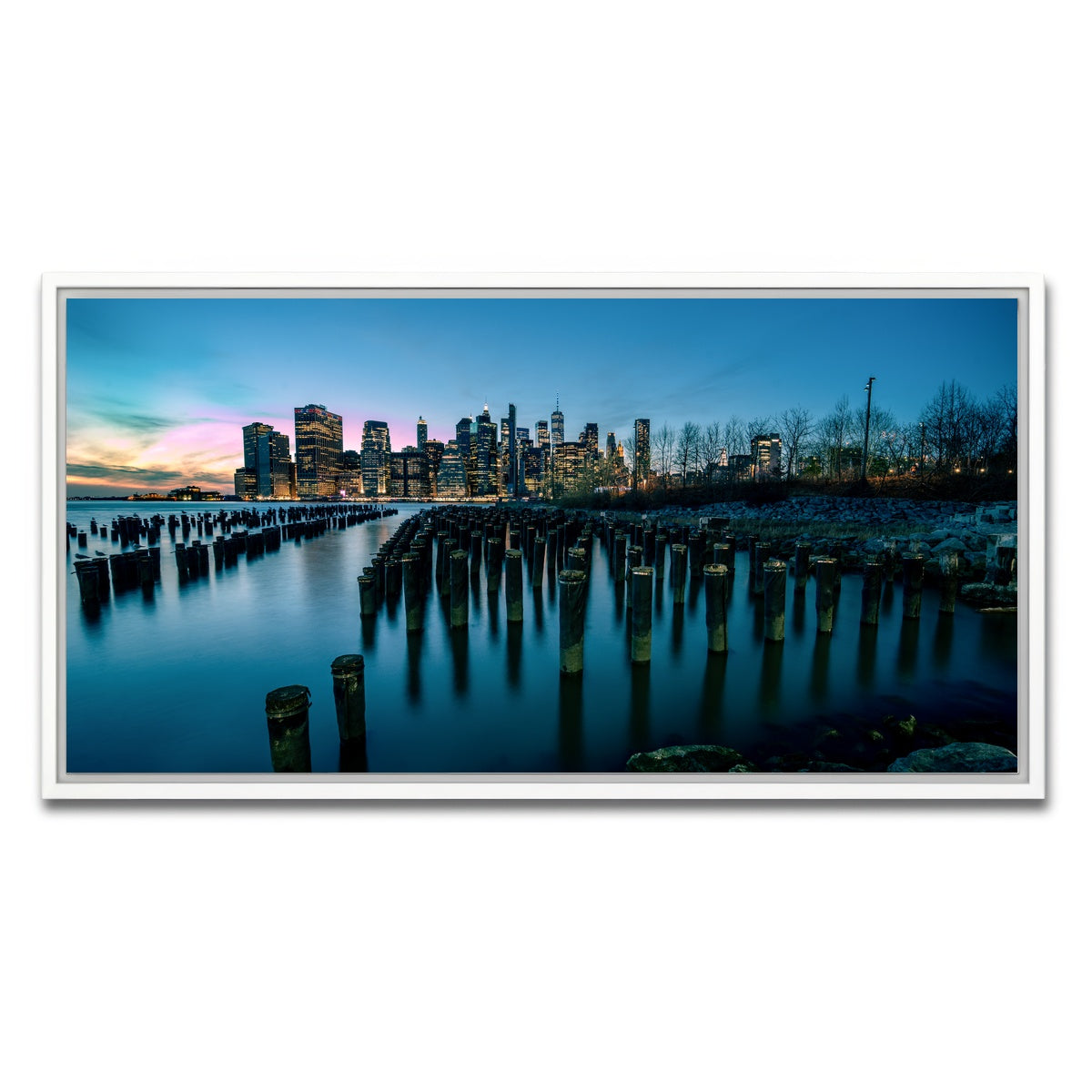 AUTO-MOCKUP WHITE | BK Pier | 1 Piece | White Framed Canvas | group=2x1