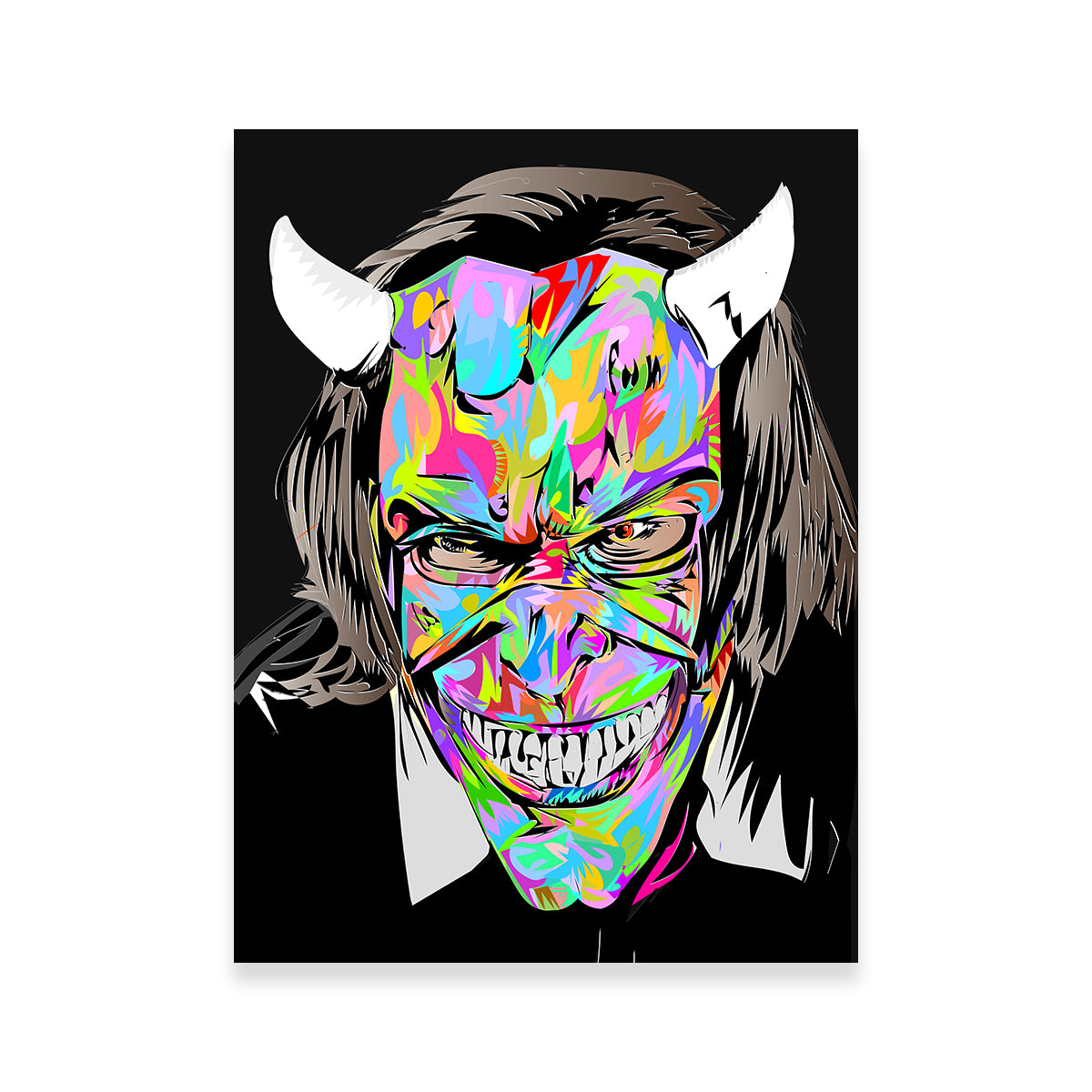 Black Phone Wall Art