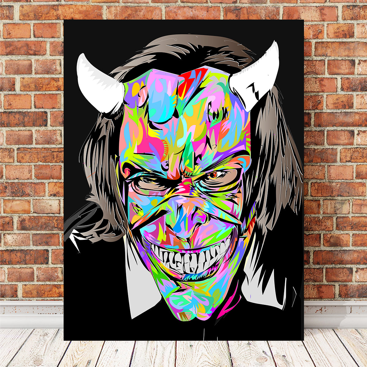 Black Phone Wall Art