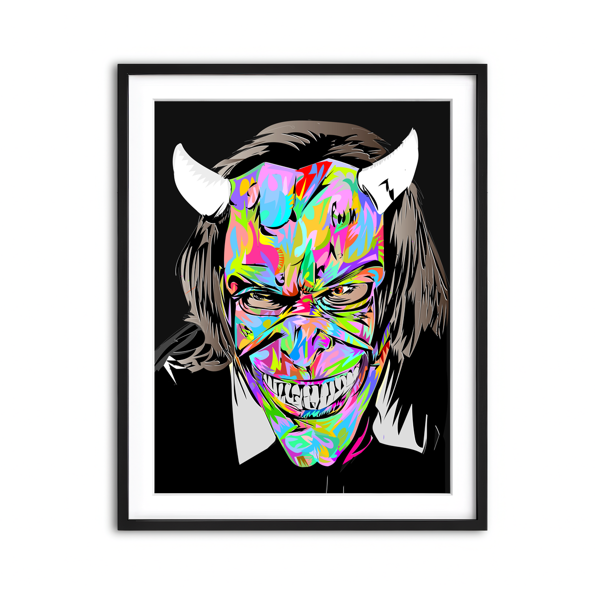 Framed Print 3x4 Black