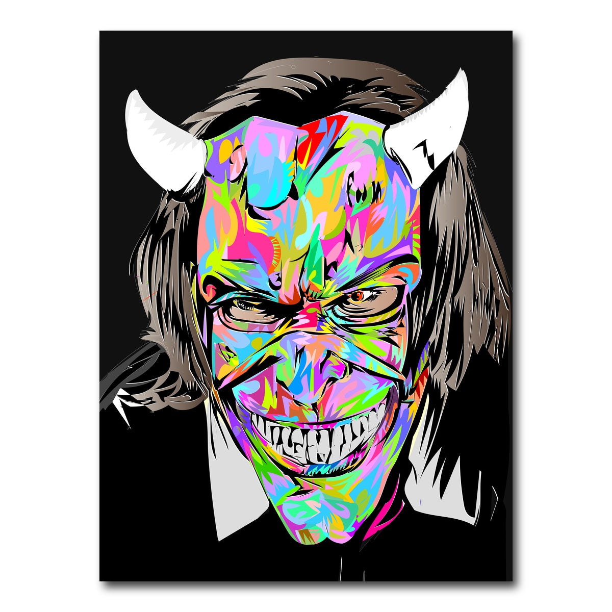 AUTO-MOCKUP WHITE | BLACK PHONE | 1 Piece | Gallery Wrap Canvas | group=3x4