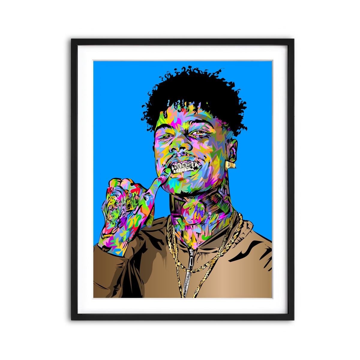 Framed Print 3x4 Black