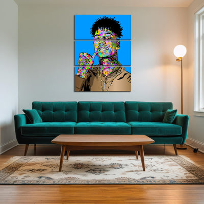 AUTO-MOCKUP ROOM | BLUE FACE