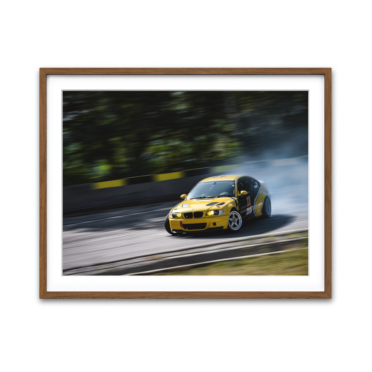 Framed Print 4x3 Walnut