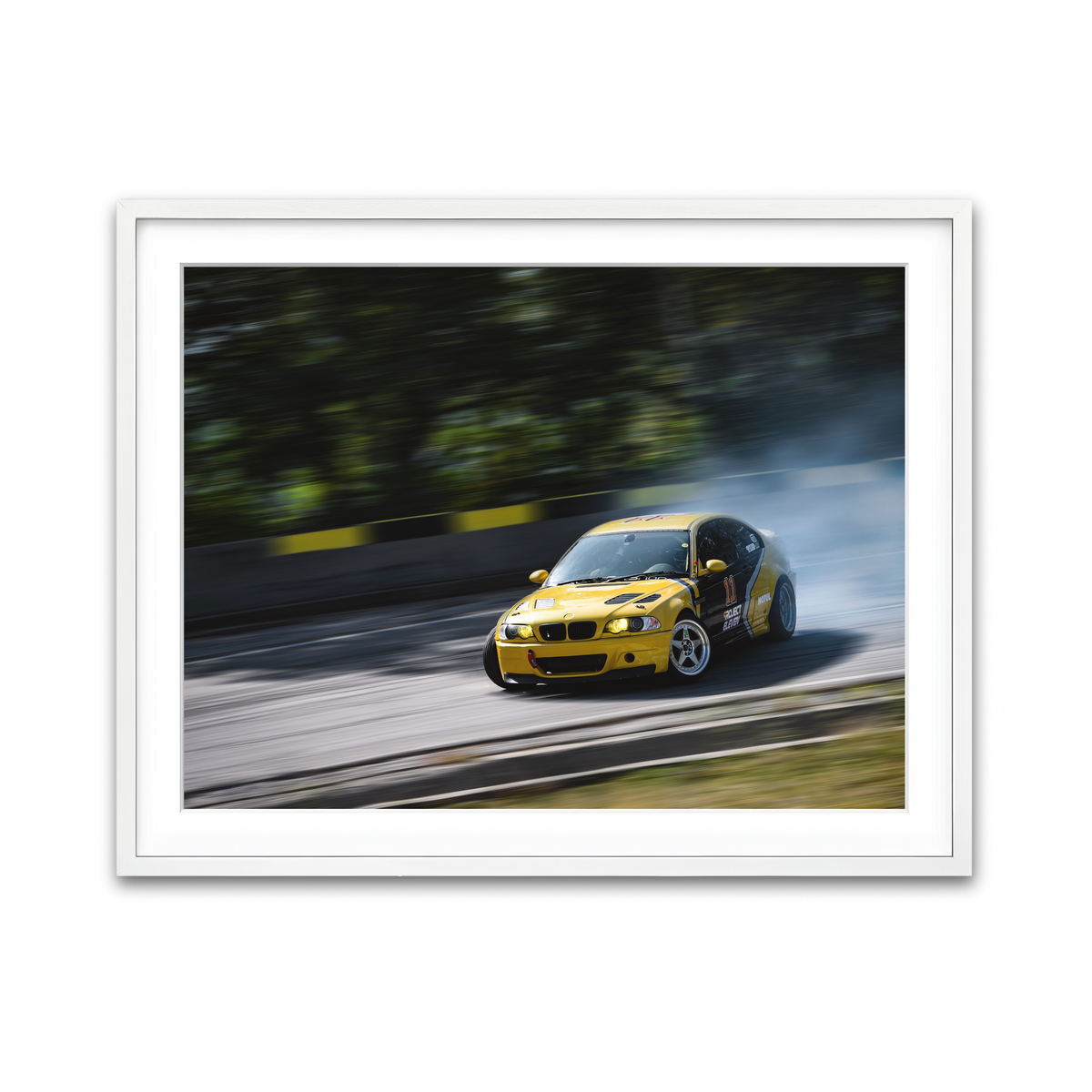 Framed Print 4x3 White