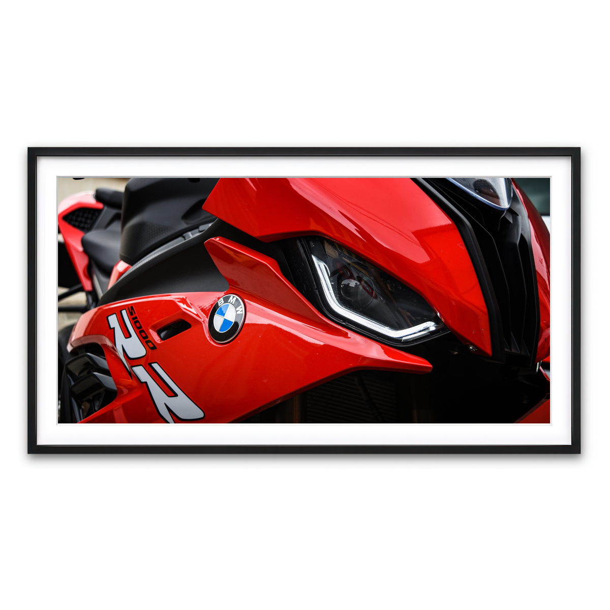 Framed Print 2x1 Black