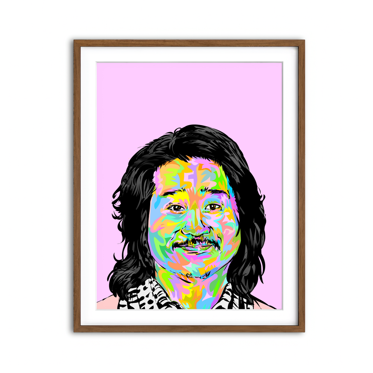 Framed Print 3x4 Walnut