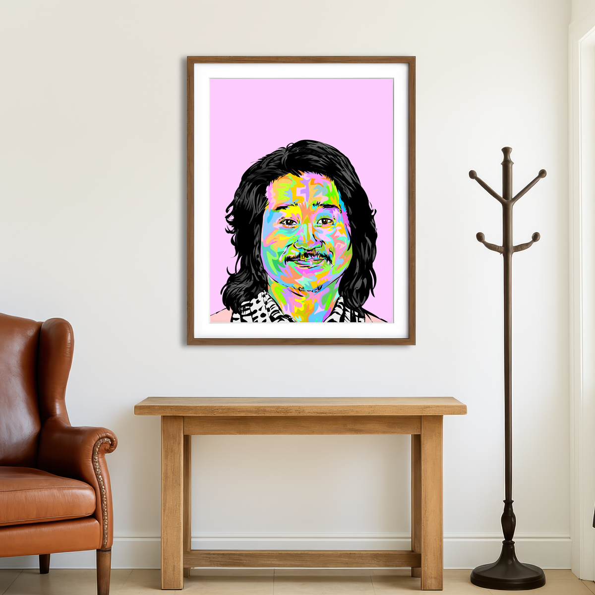 AUTO-MOCKUP ROOM | BOBBY LEE Wall Art