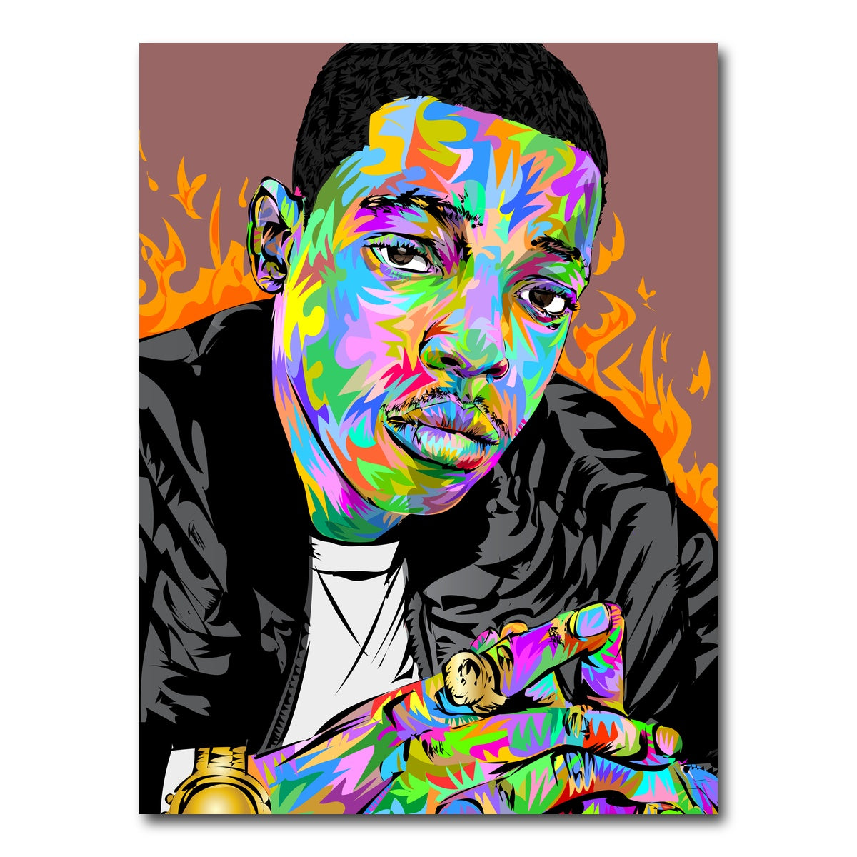 AUTO-MOCKUP WHITE | BOBBY Shmurder | 1 Piece | Gallery Wrap Canvas | group=3x4