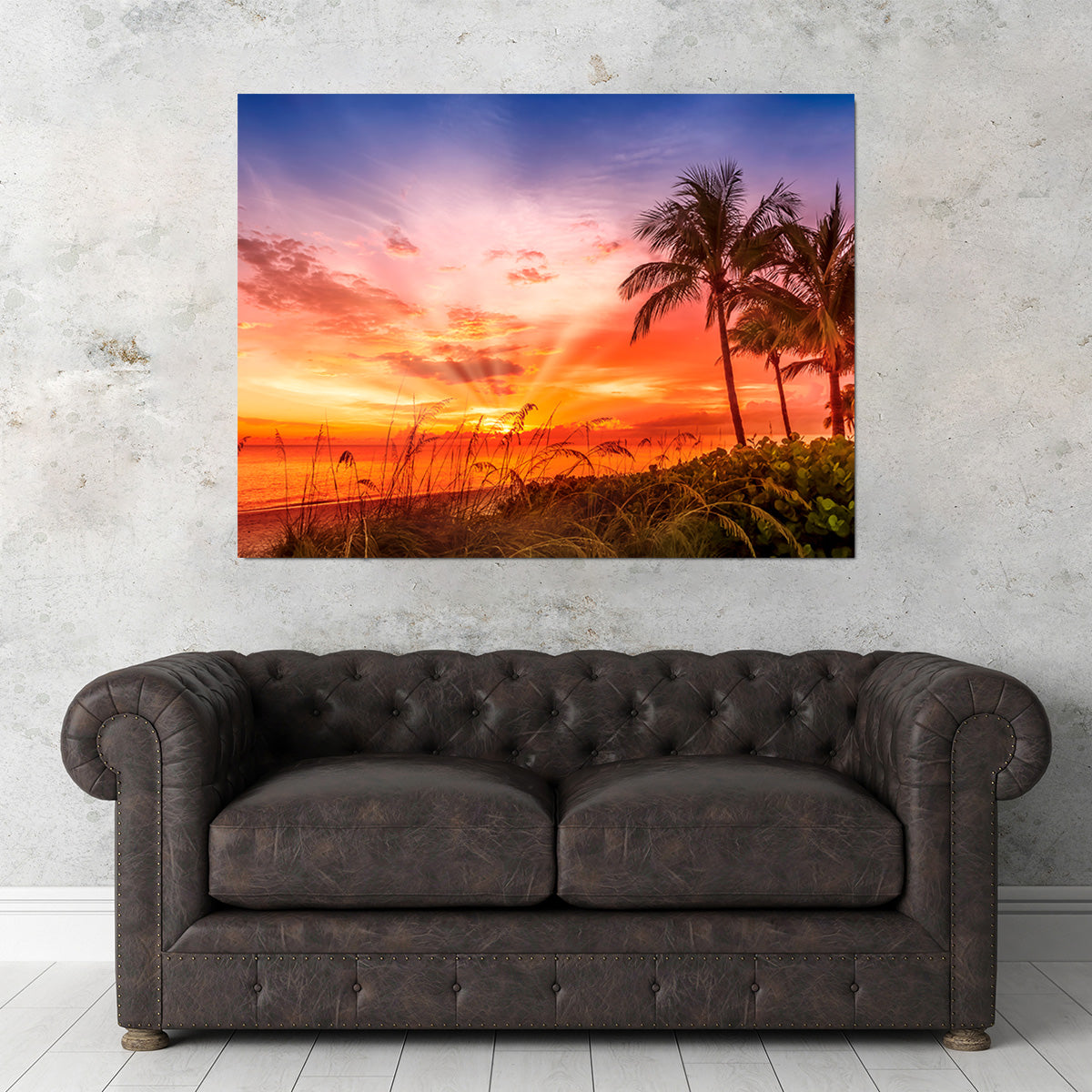 BONITA BEACH Lovely Sunset Wall Art