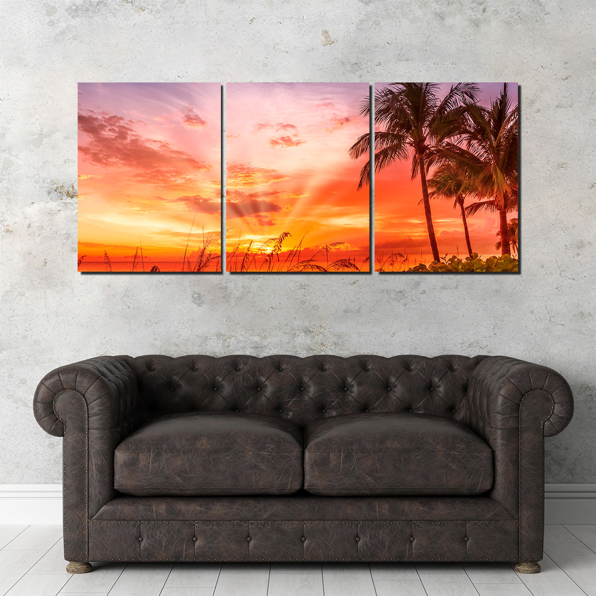 BONITA BEACH Lovely Sunset Wall Art