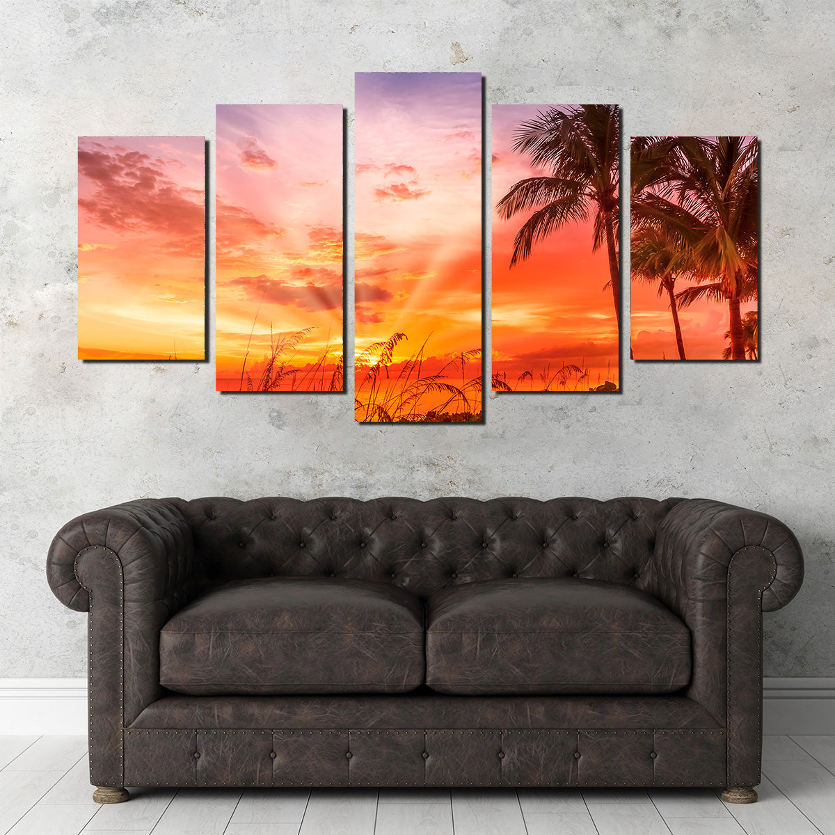 BONITA BEACH Lovely Sunset Wall Art