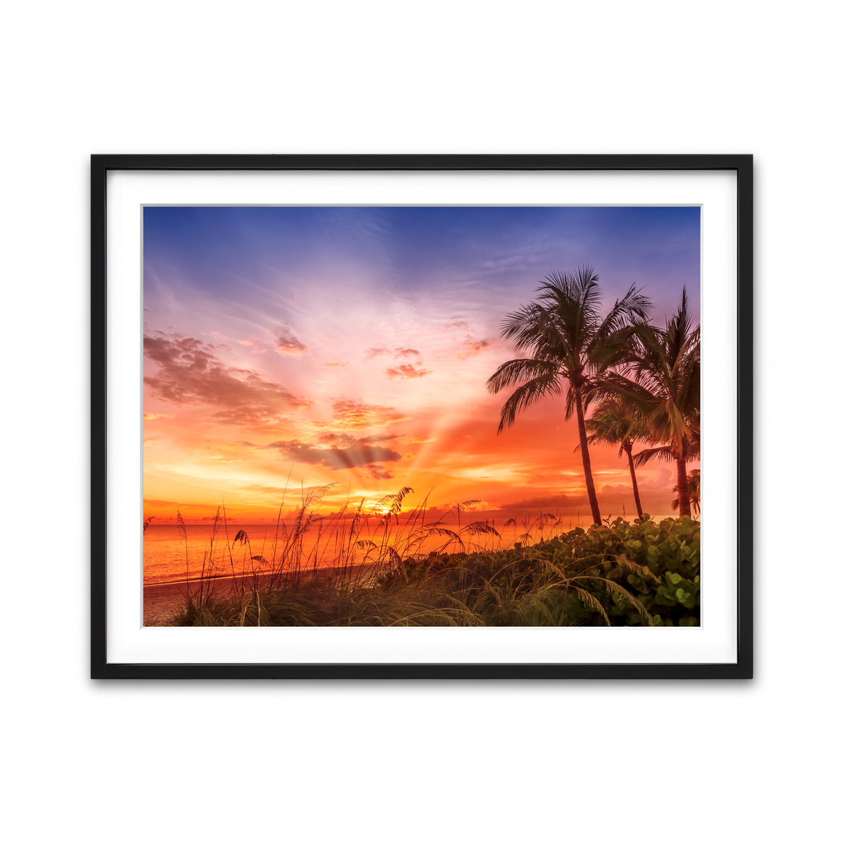 Framed Print 4x3 Black
