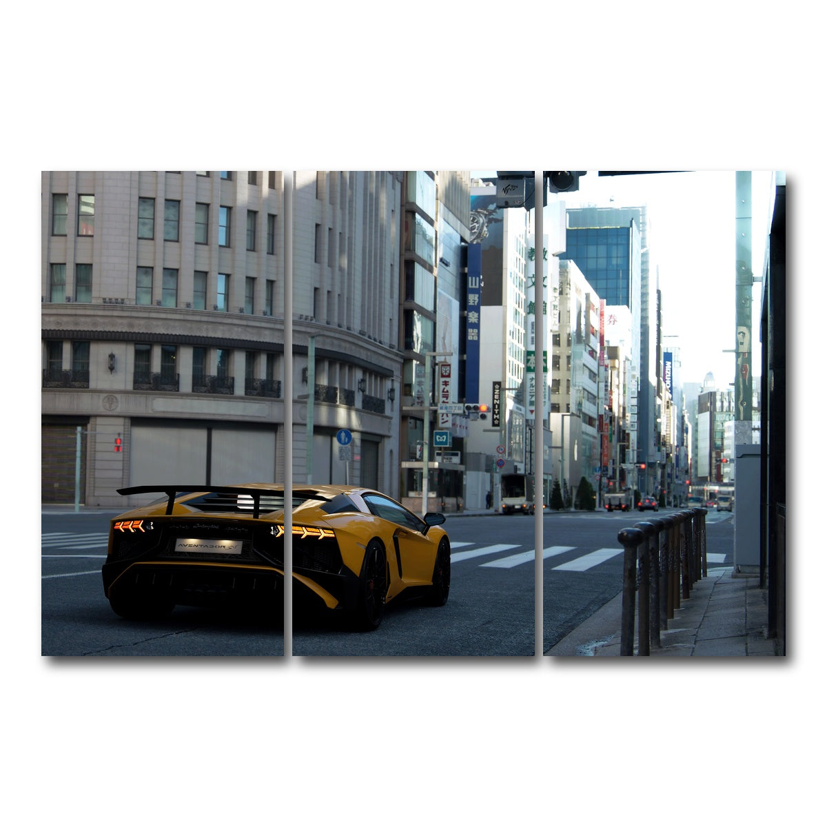 AUTO-MOCKUP WHITE | BOSS FIGHT | 3 Piece | Gallery Wrap Canvas | group=12x24