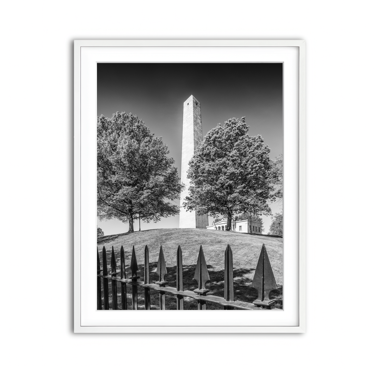 Framed Print 3x4 White