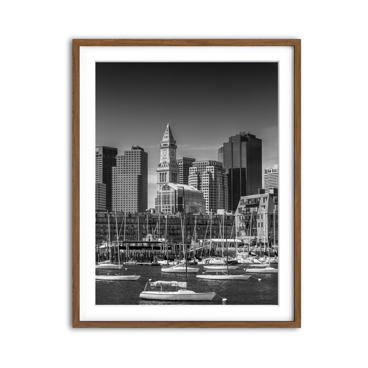 Framed Print 3x4 Walnut