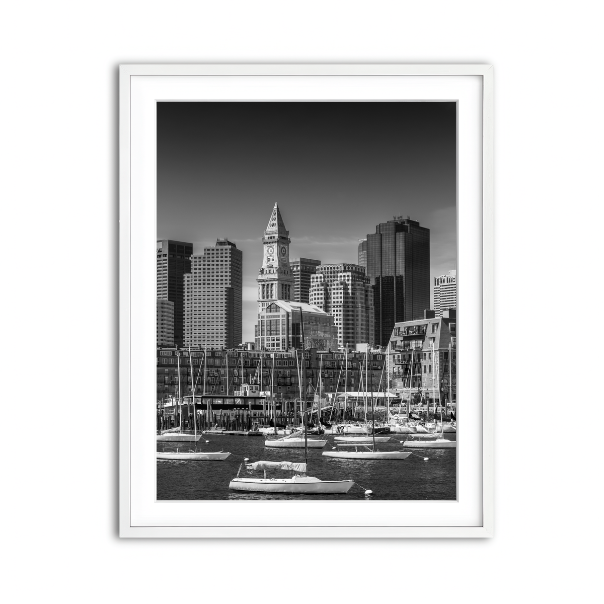 Framed Print 3x4 White