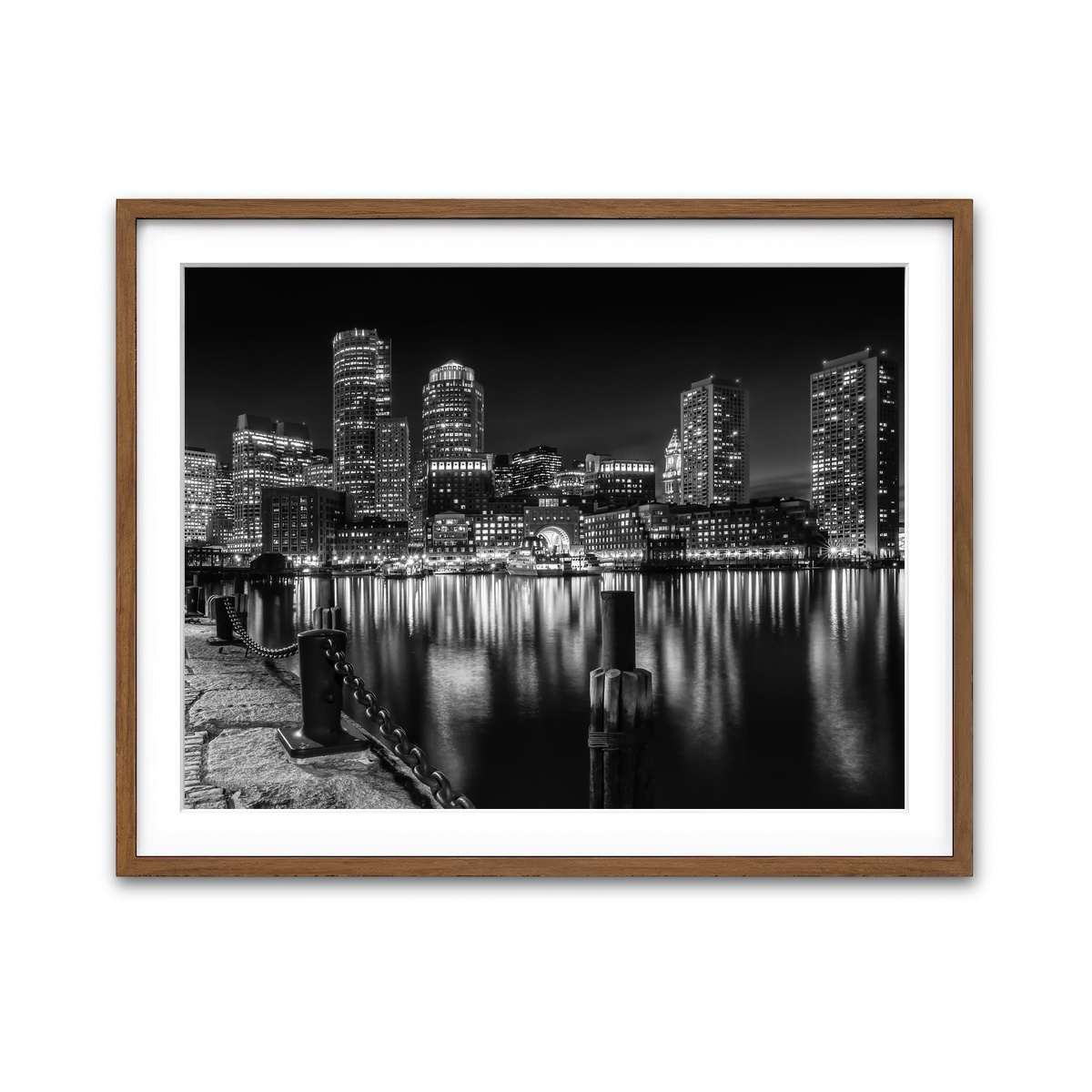 Framed Print 4x3 Walnut