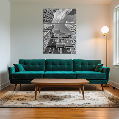 AUTO-MOCKUP ROOM | BOSTON Old State House Monochrome