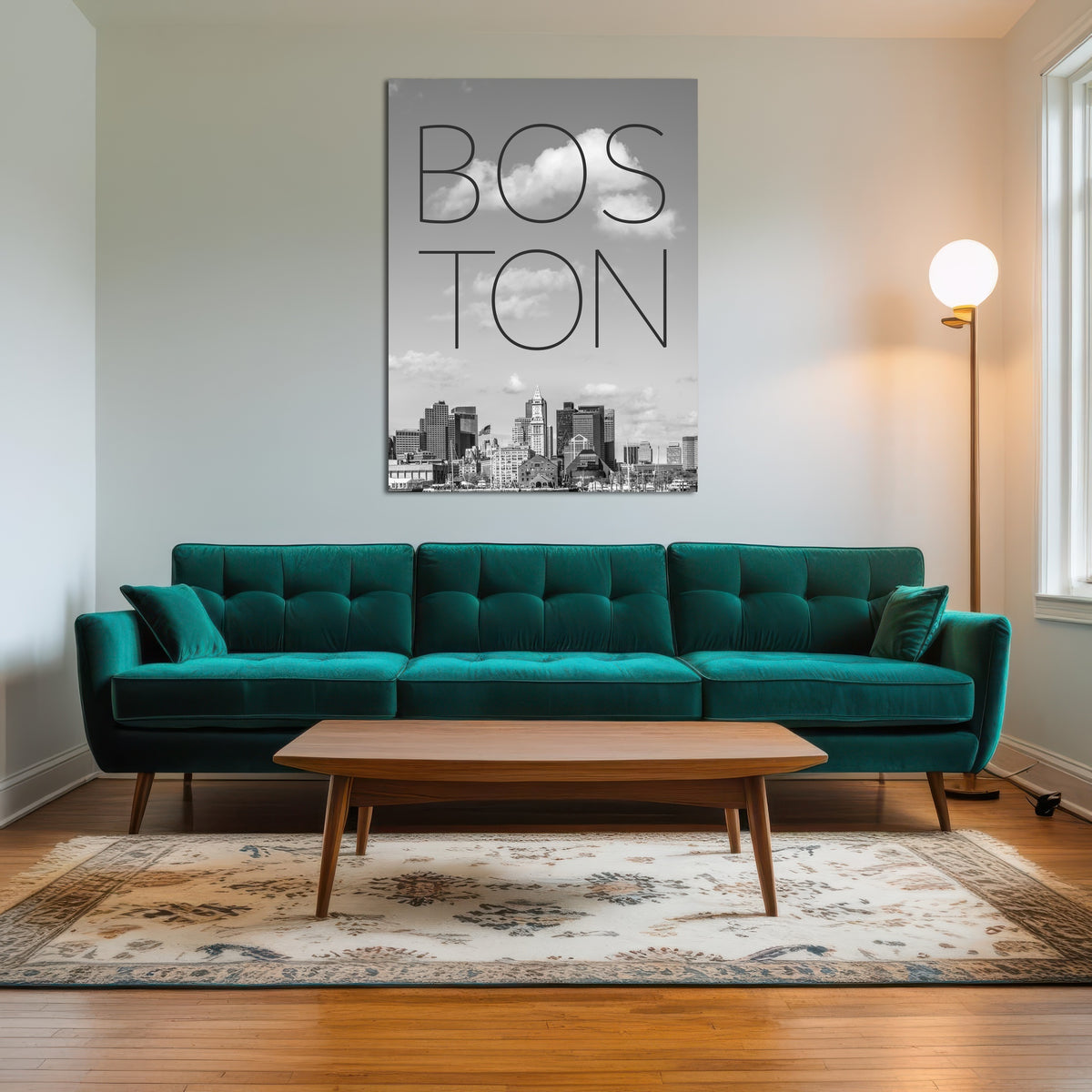 AUTO-MOCKUP ROOM | BOSTON Skyline Financial District