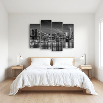 AUTO-MOCKUP ROOM | BROOKLYN BRIDGE Monochrome