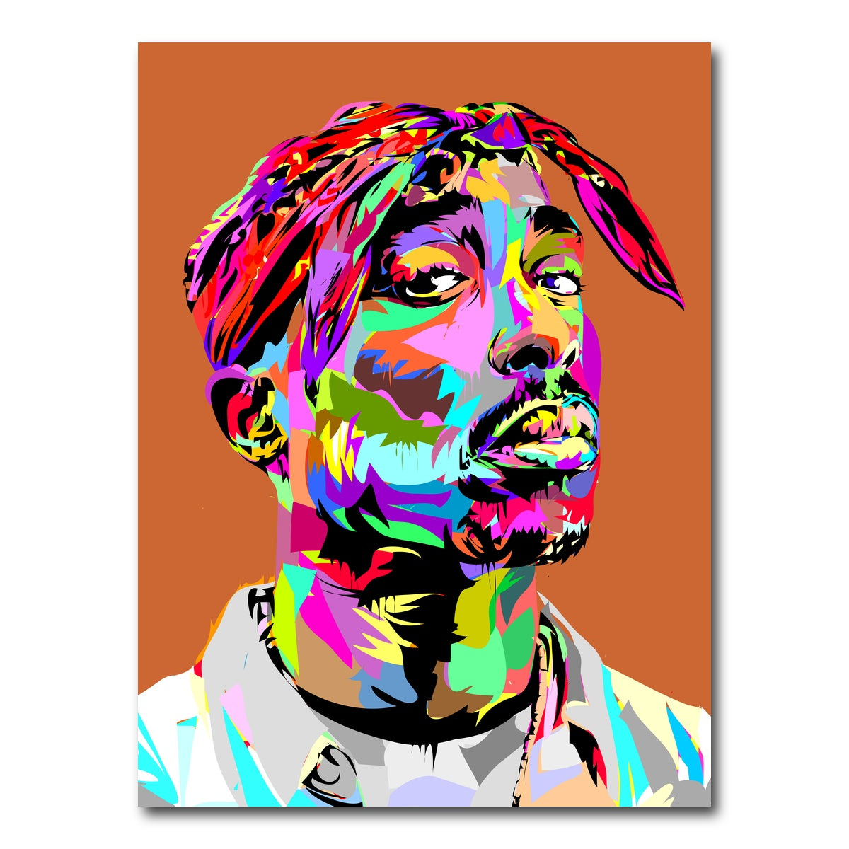 AUTO-MOCKUP WHITE | BROWN TUPAC RED | 1 Piece | Gallery Wrap Canvas | group=3x4