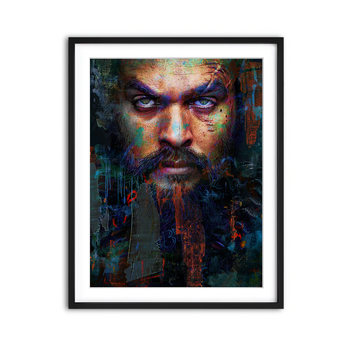 Framed Print 3x4 Black