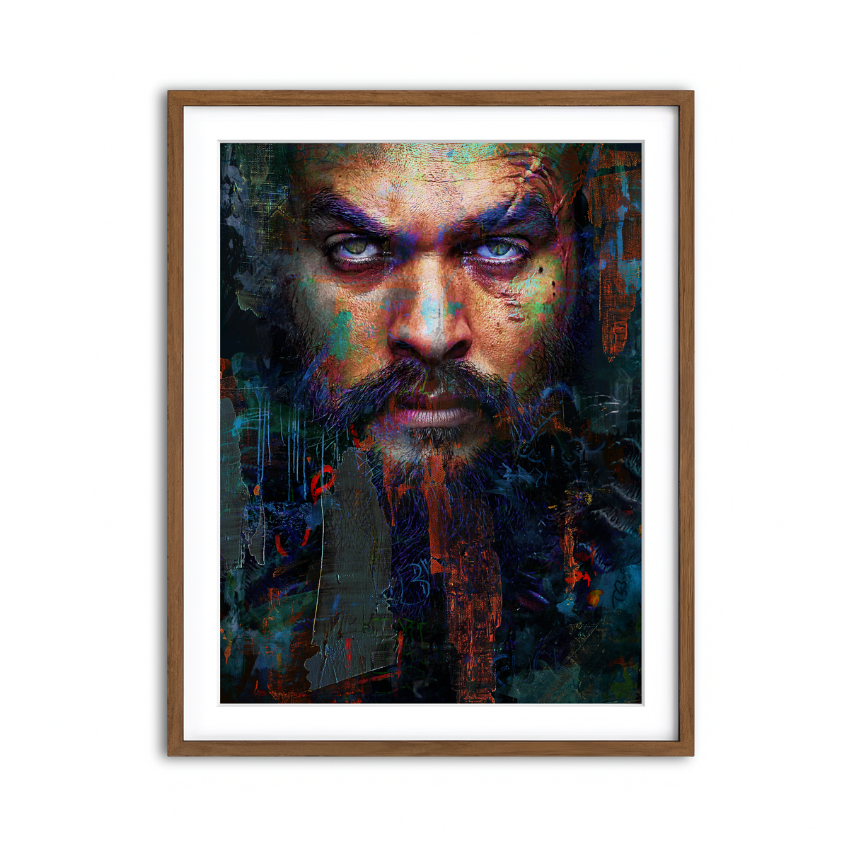 Framed Print 3x4 Walnut