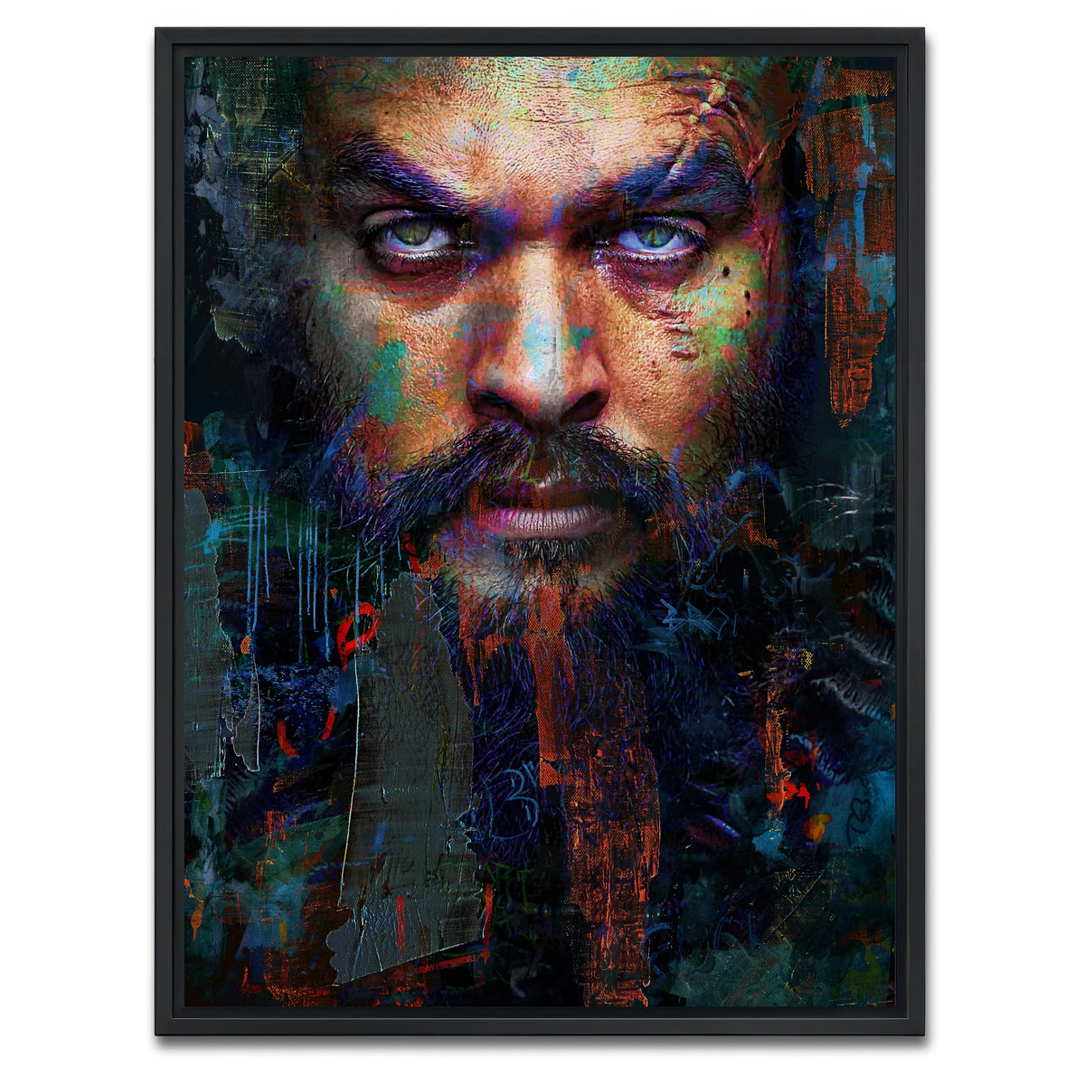 AUTO-MOCKUP WHITE | Baba Voss | 1 Piece | Black Framed Canvas | group=3x4