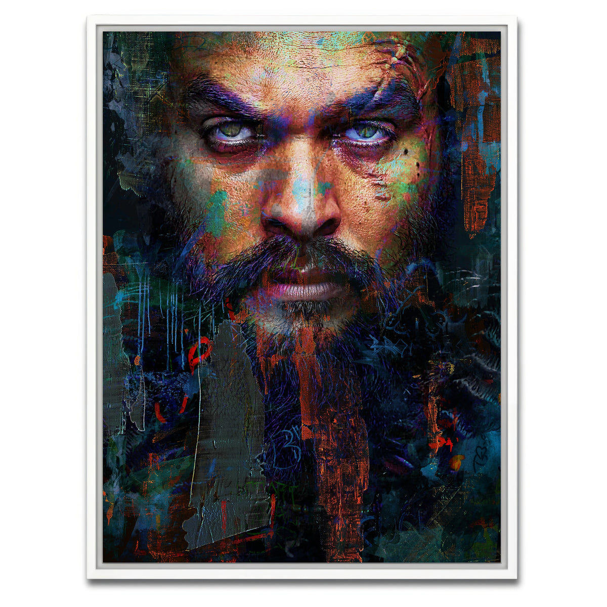 AUTO-MOCKUP WHITE | Baba Voss | 1 Piece | White Framed Canvas | group=3x4