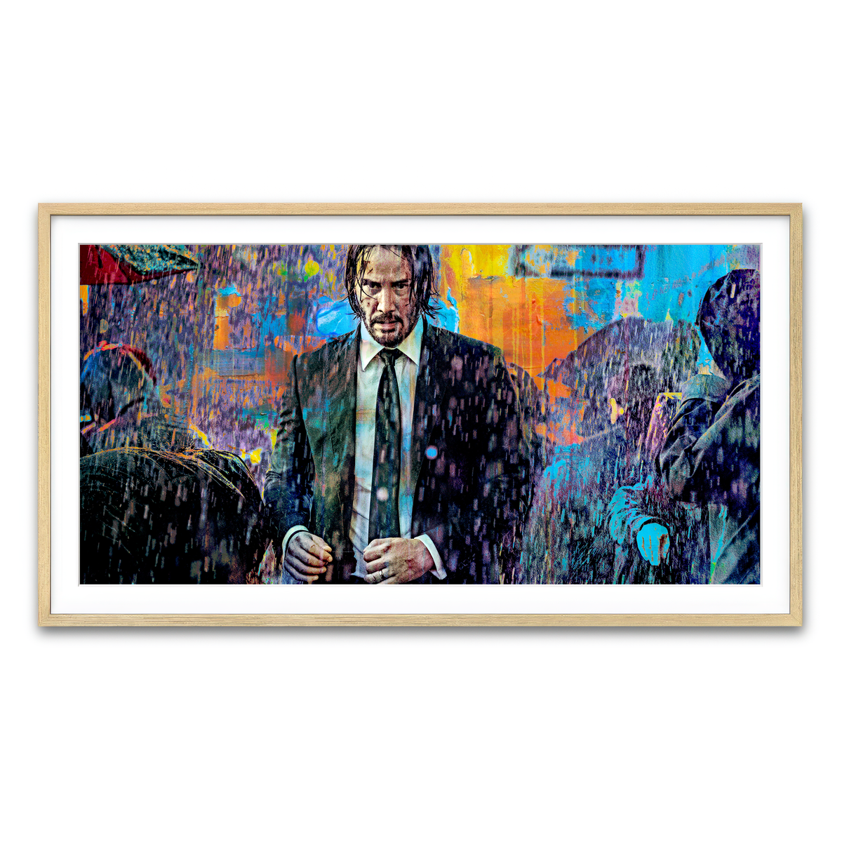 Framed Print 2x1 Natural