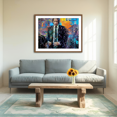 AUTO-MOCKUP ROOM | Baba Yaga Wall Art